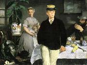 Edouard Manet Fruhstuck im Atelier USA oil painting artist